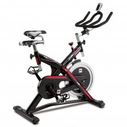 BH H1973 SB2.6 black Indoor Spin Bike on white background, available from Flair Fitness, Bridgend, Co. Donegal, Ireland