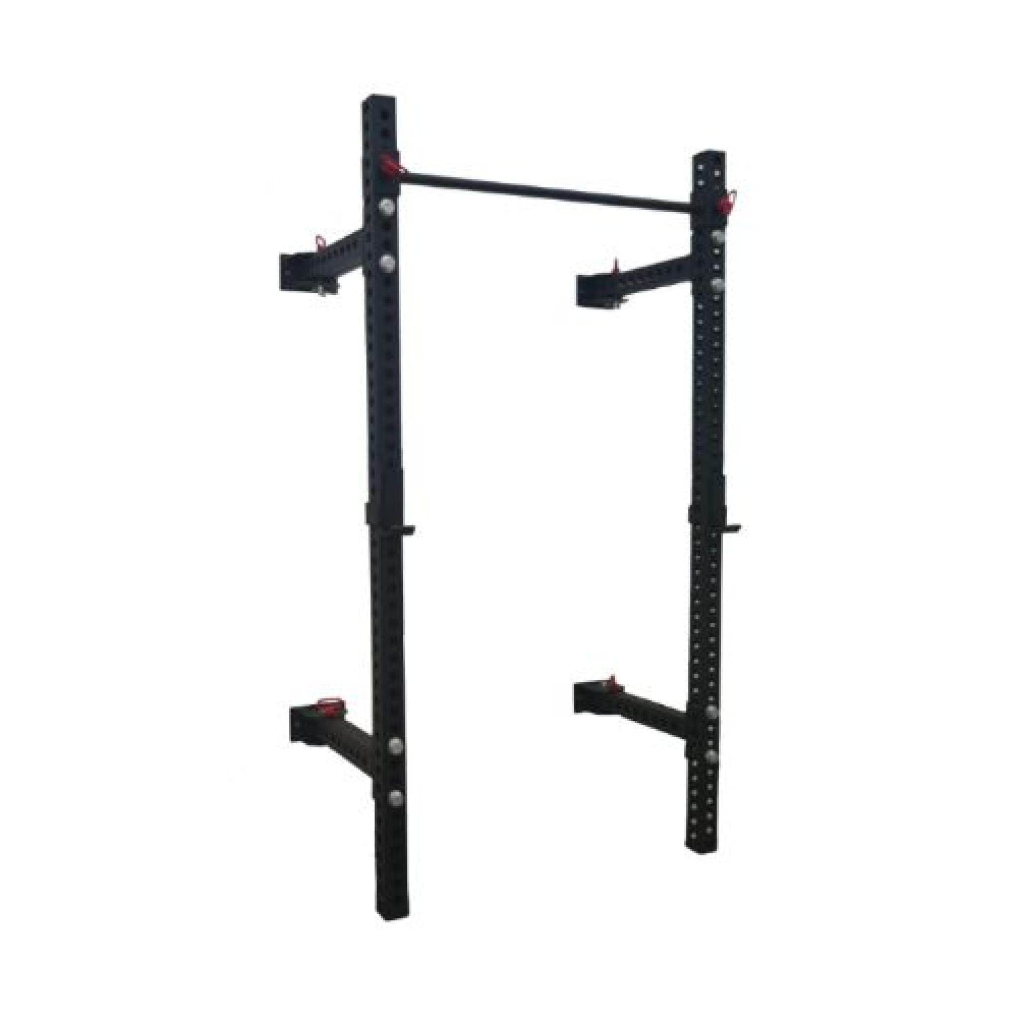 Transparent Squat Rack Wall Mounted Foldable Squat Rack
