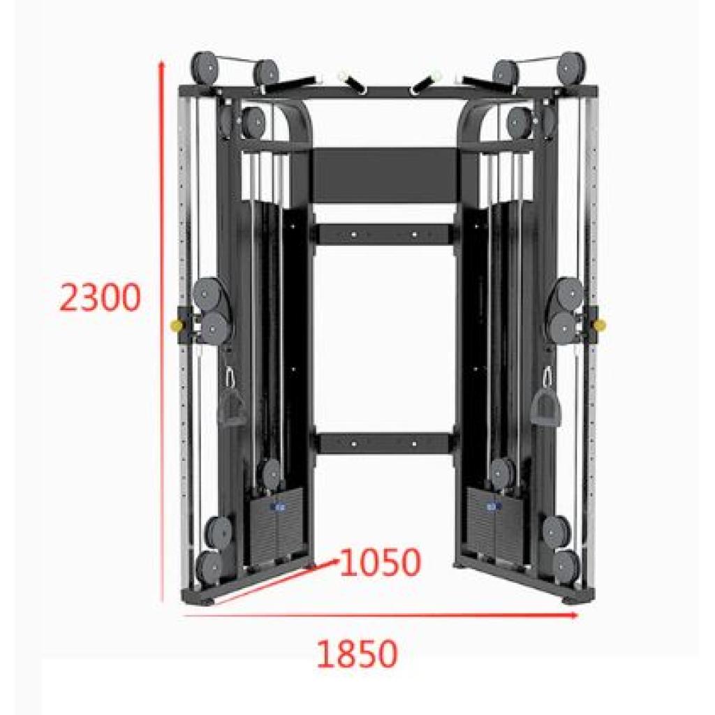 Matrix Dual Cable Dual Adjustable Pulley/ Cable Crossover