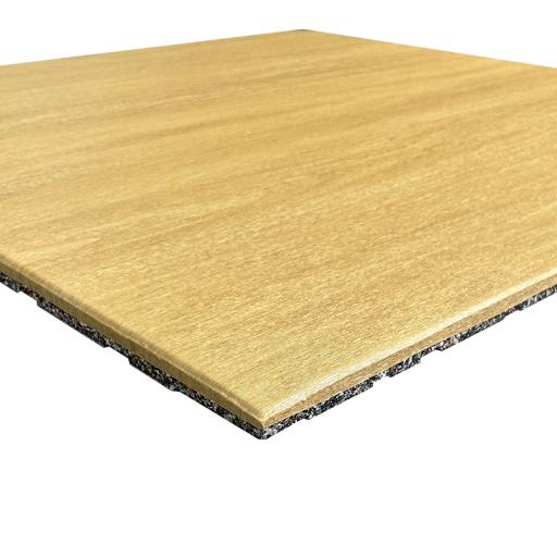 1x1m2 - Gym Floor Mat - Wood Series Connect - 20mm